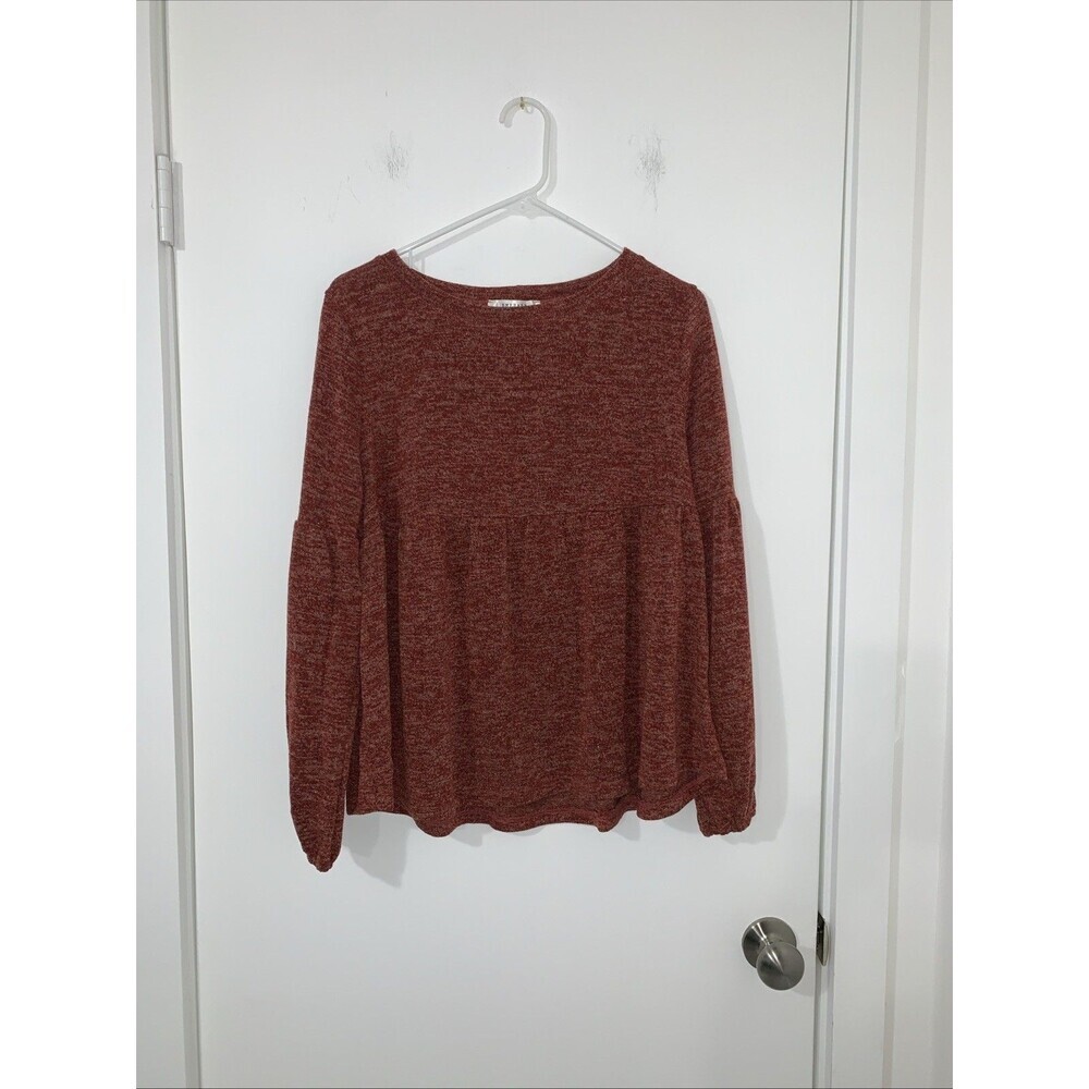 Ladies Emerald Spice Rose Boho Oversized Top Sz Large